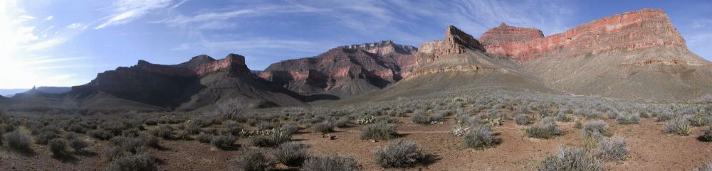 Tonto Trail panorama, Boulder Canyon, 2005